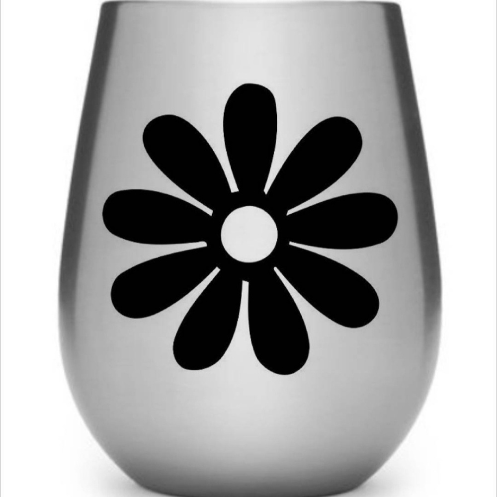 Flower vinyl decal any color